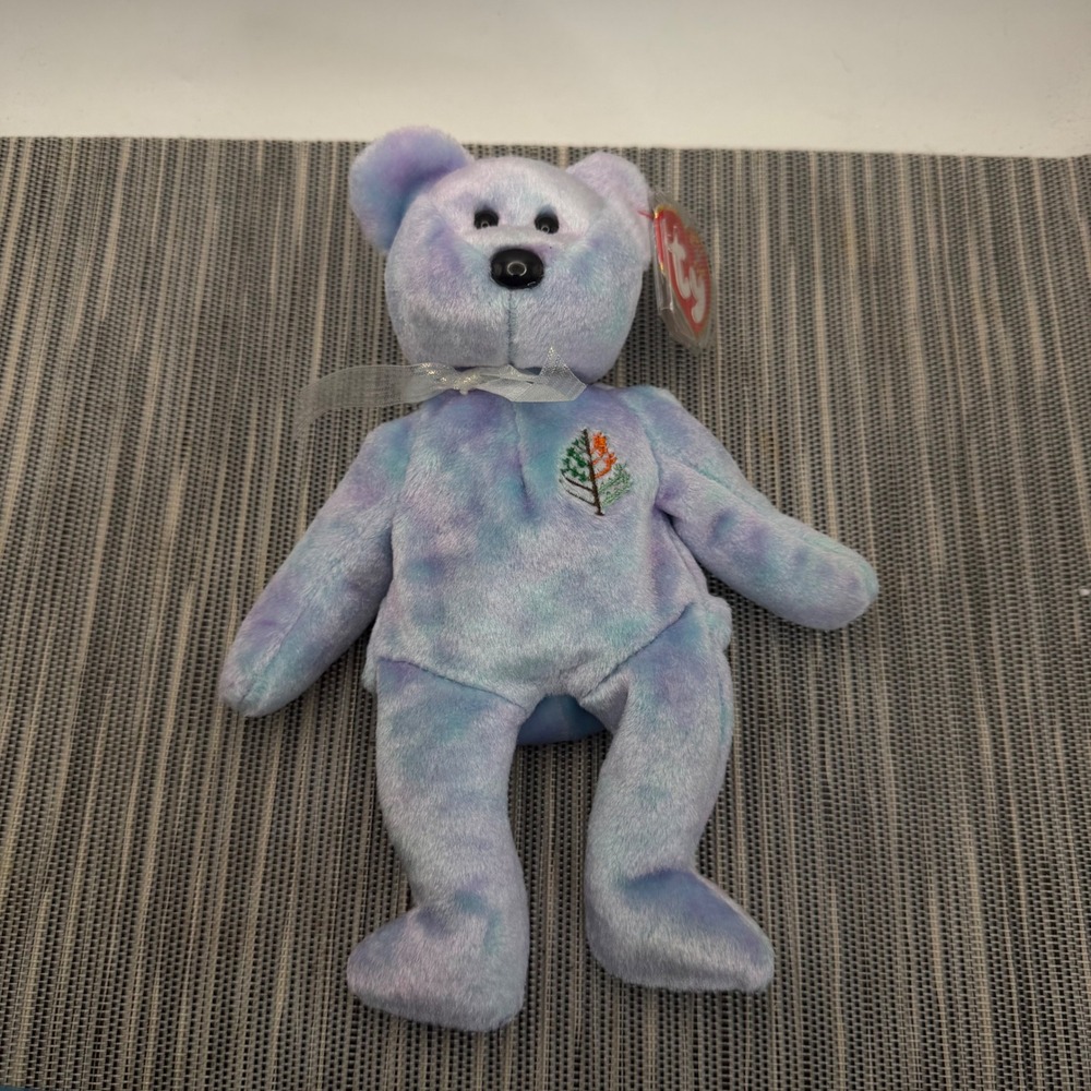 Ty Beanie Baby Seasons Four Seasons Hotel San Diego Exclusive Tie Dye Bear 2001
